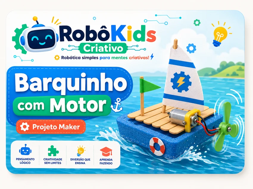 Projeto Barquinho com Motor