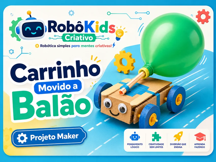 Projeto Carrinho Movido a Balão
